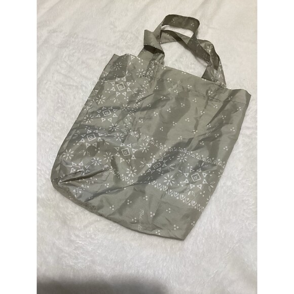 Madewell NWOT Resourced Bandana Small Tote Bag Light Green Geometric Print - Picture 1 of 7